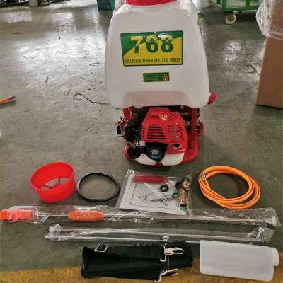 2 stroke agricultural mist sprayer gasoline knapsack power sprayer