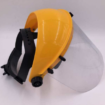 Brush cutter parts safe mask Transparent Face Shield Safety Helmet With Visor